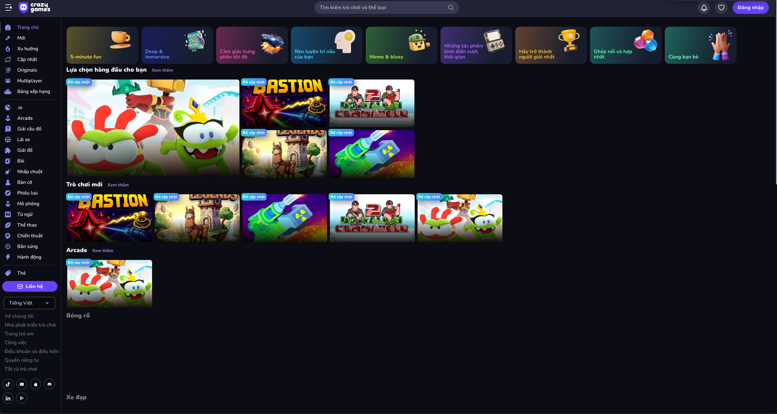 WoaPlay - Source Code Website Game HTML5 Chuyên Nghiệp